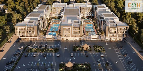 Own a home in a community with landscaped gardens and amenities, with an area of 58m².