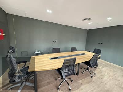 Ready for immediate delivery, a fully finished and furnished office in EDNC - Fifth Settlement, New Cairo