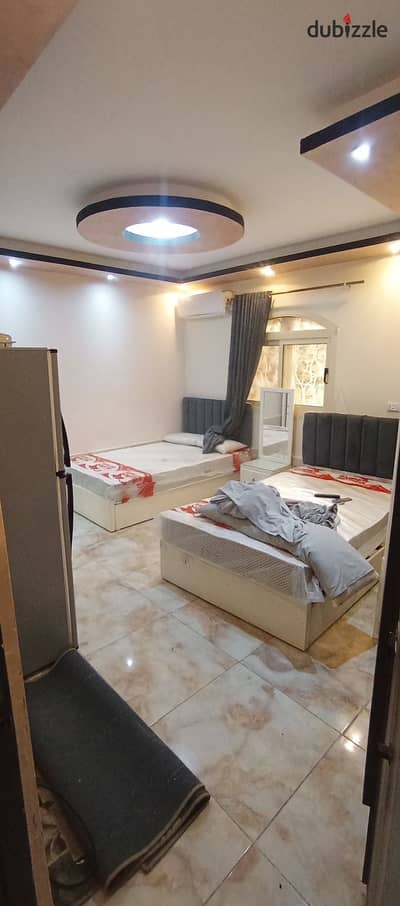Studio for rent, First District, 6th of October, Neighborhood 7, Elevated Land