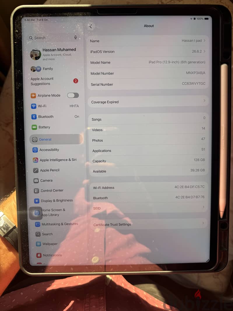 iPad Pro 6th generation m2 1