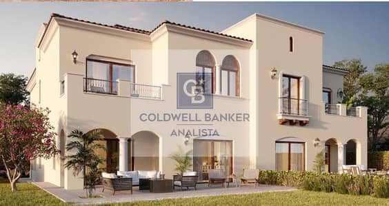 Villa for sale in City Gate Compound, New Cairo—interest-free installments—located in the heart of the golf area