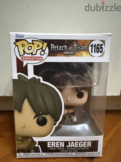 Eren jaeger Funko Pop -used (like new)