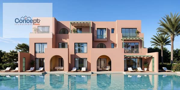 Two Bedrooms Apartment with jacuzzi in Cape Sea View makadi heights red sea