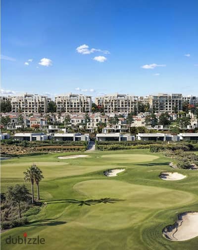 Fully Finished Apartment 176m direct landscape for sale with installment in City Gate Diar Qatari New Cairo