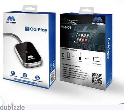 محول CarPlay و Android Auto لاسلكي MAJENTIK جديد بالكرتونة