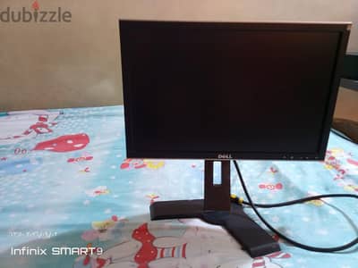 شاشة Philips 242m8  + شاشة dell 19