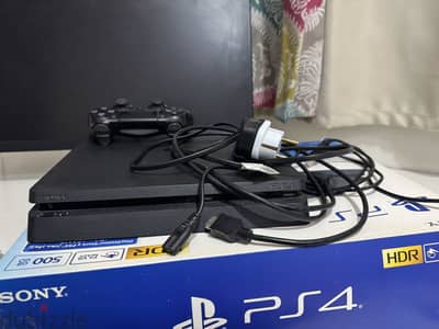 Ps4 slim متبرشم بالالعاب والبلص