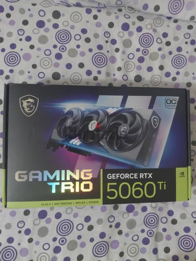 MSI GeForce RTX™ 5060 Ti 8GB GAMING TRIO OC
