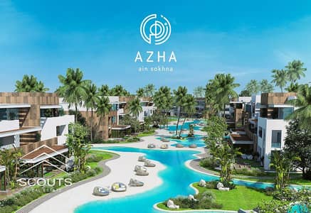 Own a 312 sqm Fully Finished Standalone Villa surrounded by Crystal Lagoons and Green Spaces in Azha Ain Sokhna, with 5% Down Payment and Installments