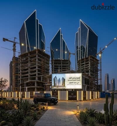For investment enthusiasts in the capital administrative area on the green river of the tourist towers, an administrative office with a distinctive view and a significant price difference from the developing company 