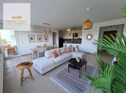 شاليه للبيع بروف خاص sea view  داخل قريه  Almaza Bay بالتقسيط علي7سنين