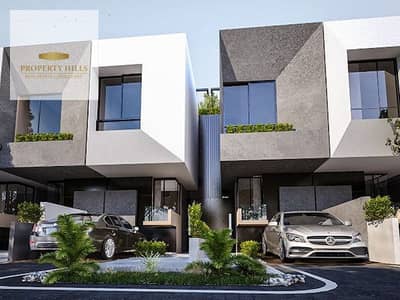 بأقل مقدم 10% فيلا تاون من القامزي في ايست شاير