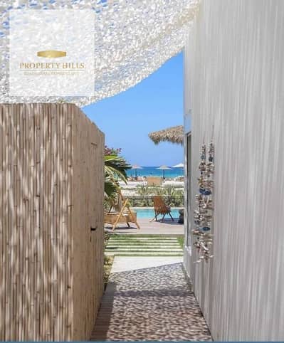 Villa for sale in Ain Sokhna, offering sea views from all directions; fully finished and available via installment plan.