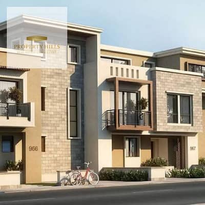 فرصه للبيع بالسعر القديم فيلا امام مدينتي مباشره 3 أدوار بالتقسيط على8