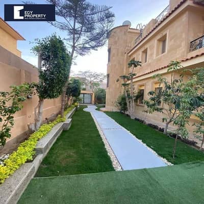 With a Prime View Luxury Villa for Sale in Maxim Compound, New Cairo