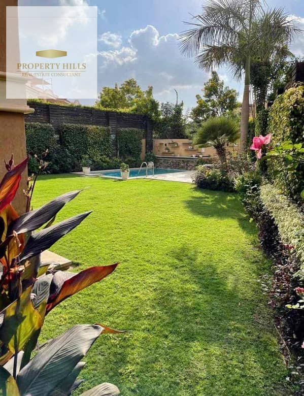 d5828611-e8ca-44ce-88ae-4e9943e76a8e. jpg Cash (13,381,000) the lowest price for a ready-made villa in a compound of villas only, very secure, large area, clear landscape view, distinguished location on the Suez Road, surrounded by La Vista and Springs in Al Shorouk