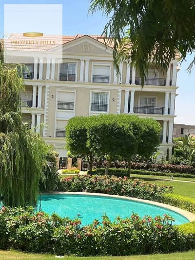 شقه بجاردن مميزه 173م في الجولدن سكوير التجمع كمبوند راقي  بجوار ميفيدا