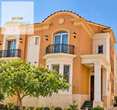 Villa for Sale in 5th settlement on Layan compound near north 90th street– New Cairo this compound has been fully inhabited and bustling with life for a long time  BUA:326 sqm  Prime location inside the compound  Premium and peaceful community with high p