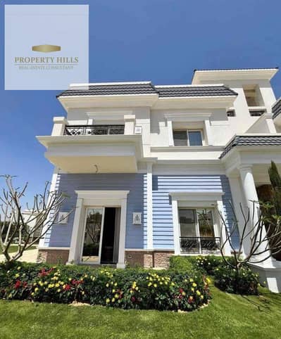 Villa fully finished mountain view new cairo ready to move
