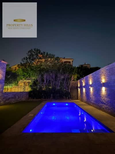 Villa resale from owner emerald park new cairo with private pool and elevator