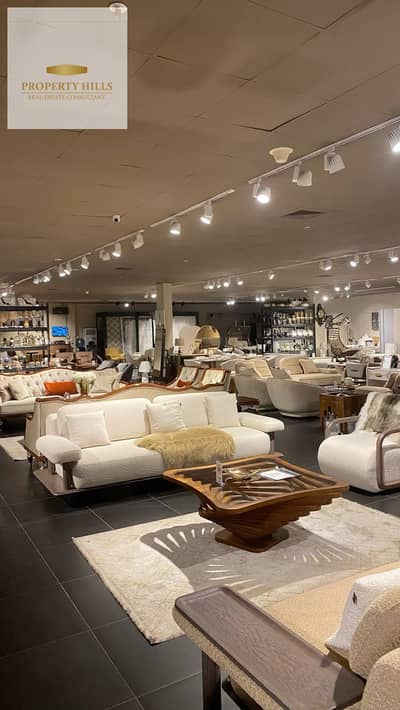 Commercial shop received immediately for sale in front of the largest traffic areas in New Cairo with a monthly rental return of 130 thousand
