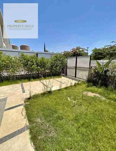 Last villa next to el ahly club in 5 settlement with ptivate garden