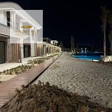 Chalet ready to move for sale dierct on lagoon and sea view in ghzala bay cash 19000.000