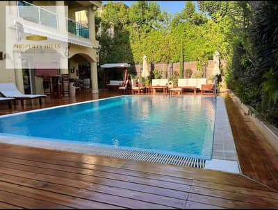 Villa for sale with a landscape view, including a jacuzzi and private swimming pool, at the lowest price in the market.