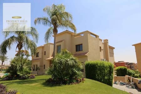 Villa for sale in New Cairo with an elevator inside the villa at the lowest price in the market.