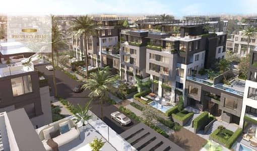apartment penthouse Ready to move in for sale 160 m with a remaining balance of 3 million and the lowest down payment in the market in Trio Gardens