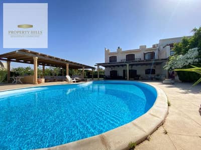 finished chalet + ac's and kitchen for sale in swanlake gouna seaview