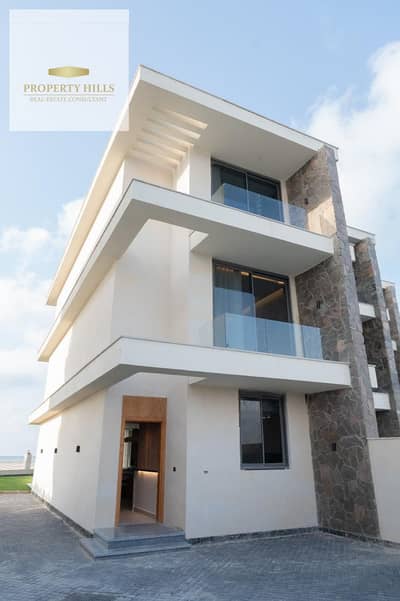 standalone villa for sale in north coast sea and lagoon view over 10 years