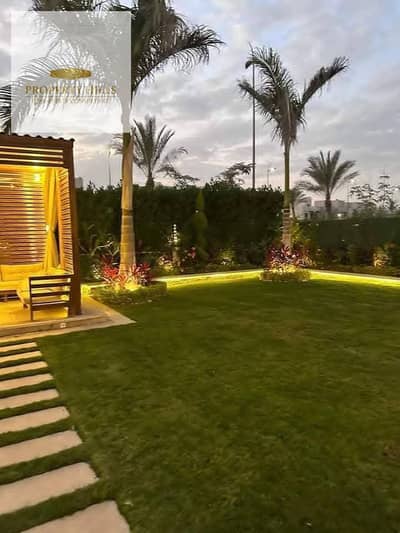 A villa ready for immediate viewing in Al-Shorouk next to the British University in the Sakn and Ayesh compound already on the ground