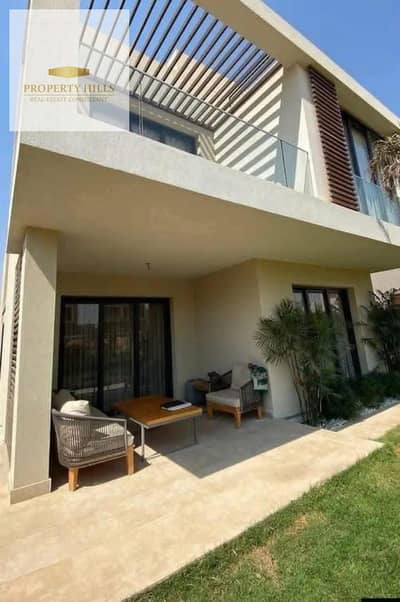 Detached villa in El Shorouk with the largest landscape