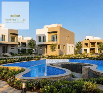 Ready-to-move villa 287 meters + roof 90 meters with private garage at the highest community, villas only, all smart with a 50% discount for a limited time!