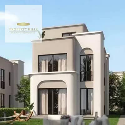 لسرعه للبيع فيلا مميزة داخل كمبوند طلالة Talala New Heliopolis من مدينة مصر الفيلا داخل كمبوند طلالة في هليوبوليس الجديدة بتصميم عصري