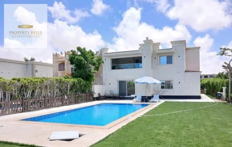 First row villa by the sea, immediate delivery in the North Coast, fully finished and ready for inspection.
