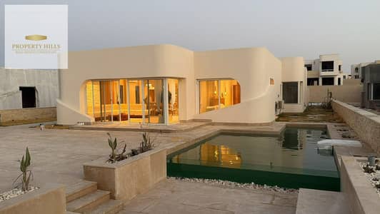 A distinctive fully finished chalet in Masaya in Sidi Abdel Rahman with a down payment of 5 million and the possibility of installment for the remaining amount