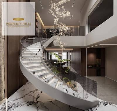 Fully Finished Ultra Super Lux Twin House for Sale in Palm Hills New Cairo    Located in the Golden Square, one of the most prestigious and prime loca