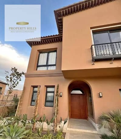 Villa immediate delivery with a distinctive landscape view in Village West next to Royal City and Arkan Sheikh Zayed