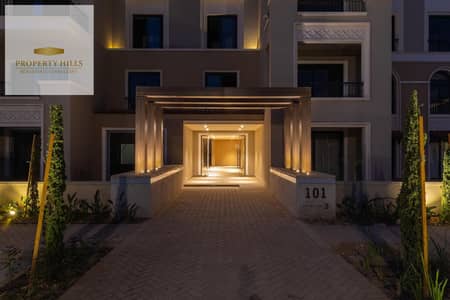 4 Room Apartment Immediate Delivery Landscape View in Village West Just Two Minutes from Hyper One and Arkan Sheikh Zayed