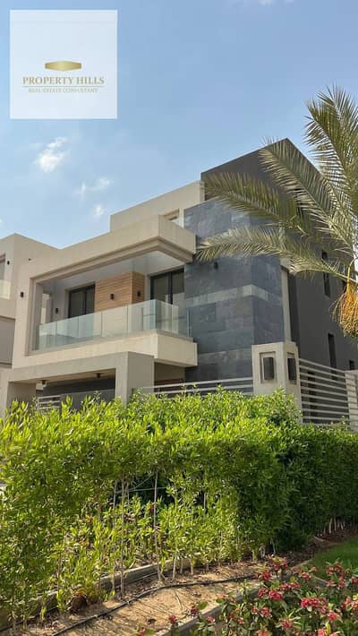 Last villa to be received in a few months at a bargain price in the Patio Town by La Vista in the heart of Fifth Settlement