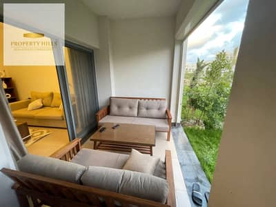 Ground Chalet with Garden for Sale in Baymount Ain Sokhna  31% discount with a direct sea view, fully finished, including air conditioners and kitchen
