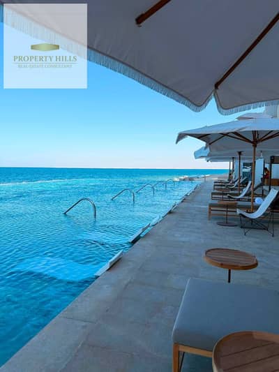 Latest chalet for sale VIP with a 30% discount at a bargain price, fully finished with air conditioning, with a clear view of the sea in Wadi Yam in Ras Al-Hekma