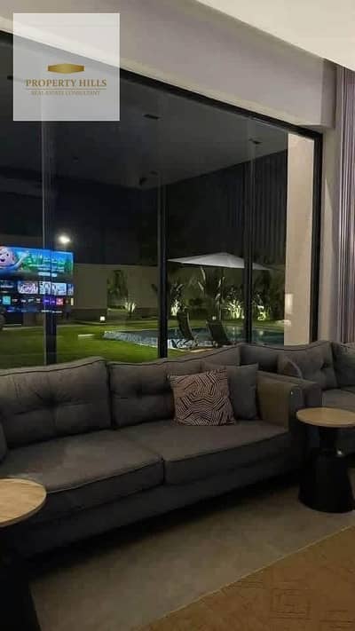 Latest villa for sale in the Fifth Settlement in Eastshire Compound, prime location near the American University, minutes from Point 90 Mall, close to Mivida and Eastown