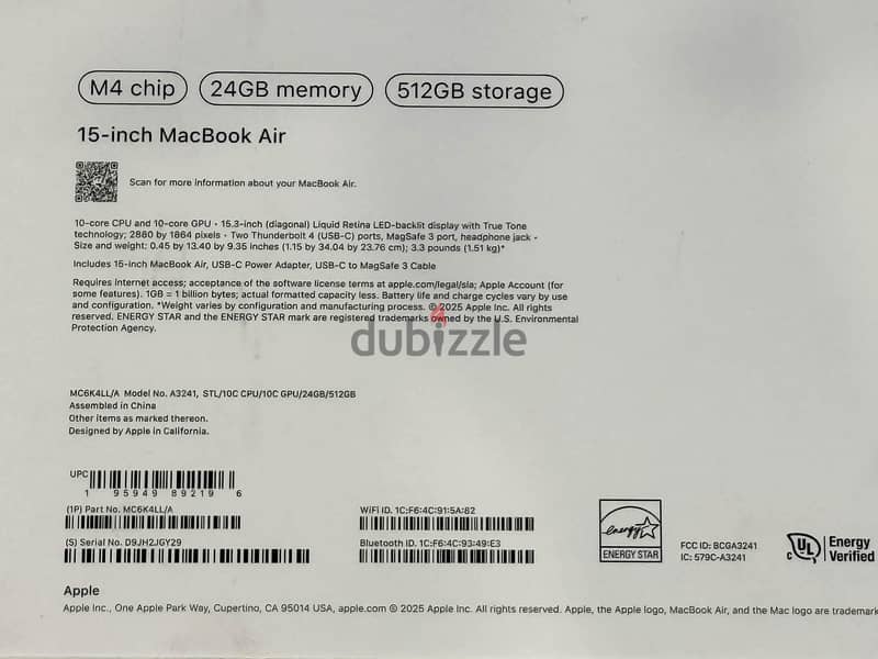 MacBook Air 15-inch (M4 Chip) 4