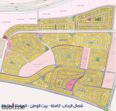 Land for Sale – North of Al Rehab ,Delivered Phase  Prime Location directly on Suez Road Corner Plot with a Passage- Garden View