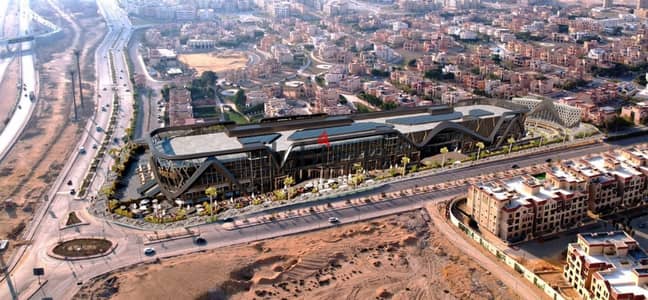 50 sqm Commercial Resale | 3 Sides Mall New Cairo | Ground Floor | Rental Return | infront of Open air mall