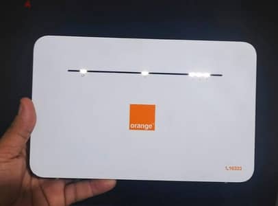 راوتر هوائي اورانج  Orange  home 4G+ plus فائق السرعة يعمل بحالة جيدة