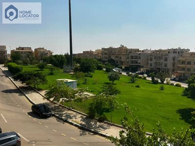 شقة للبيع ارقي احياء التجمع الخامس فيو علي حديقة
